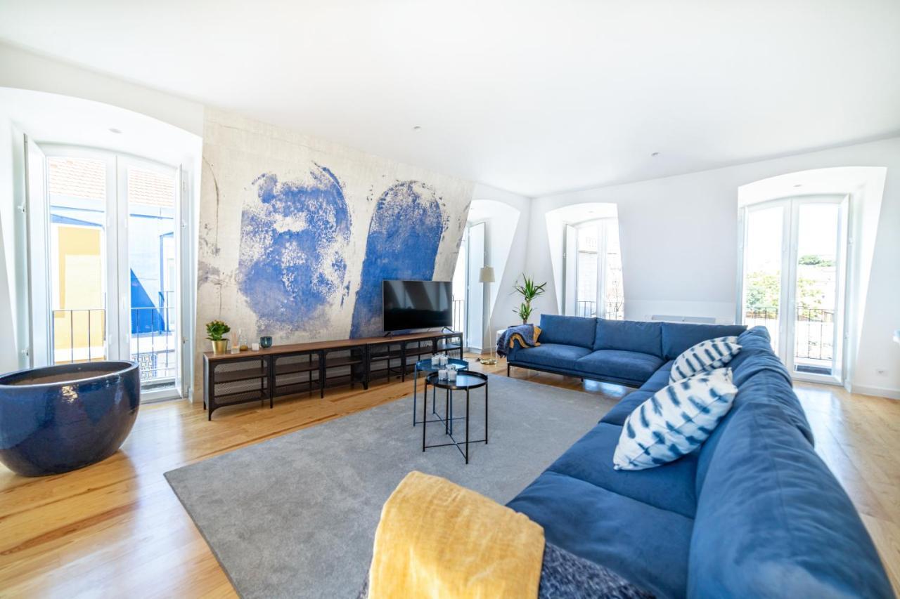 Blue By The River 4 - Unique Penthouse Duplex With A View Lisbon Exterior photo